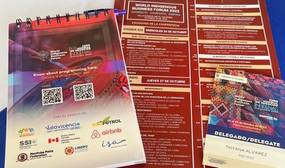 Photo 7 – Invitation and attendance to the World Indigenous Forum 2022, in Colombia (CNW Group/Libero Copper & Gold Corporation.)